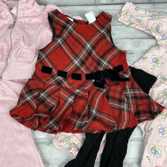 Girls 6-9 Month Dress Leggings  Body Suit 5 Piece - Picture 3 of 4
